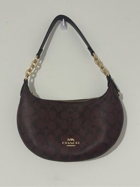 COACH Mini Payton Handbag Signature Canvas